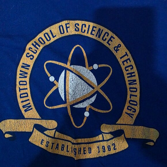 Marvel Spider-Man Midtown School of Science Royal Blue T-Shirt - Picture 2 of 3